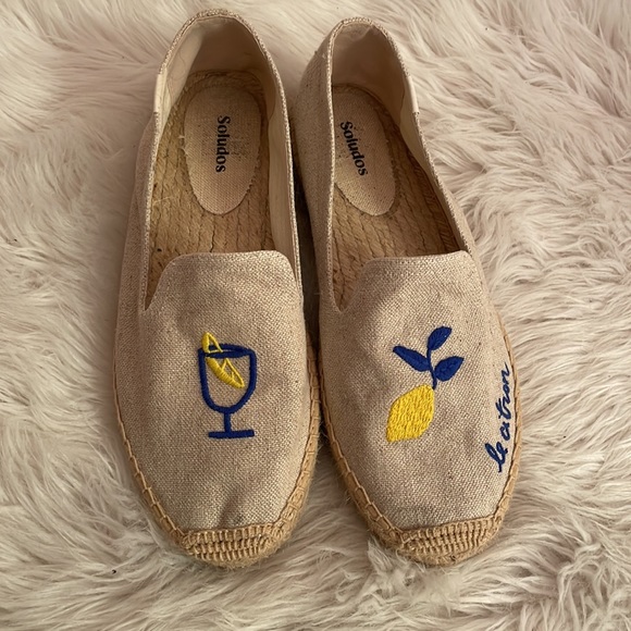 Soludos Limoncello Smoking Espadrille - Picture 6 of 11